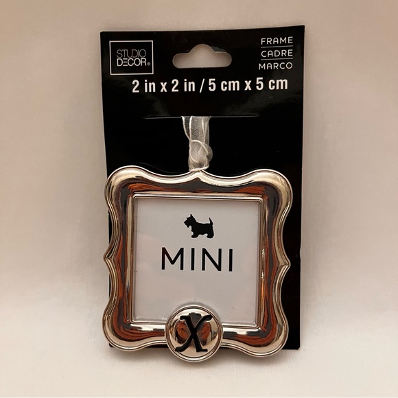 Studio Decor Silver Tone Marco Mini Wall Hanging Photo Frame Ornament - Picture 7 of 7